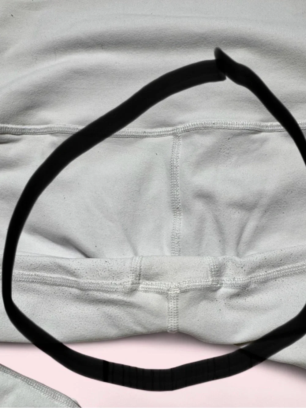 ALO Yoga 7/8 high waist Airbrush legging White Small
